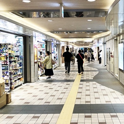 JR大阪駅から谷町線東梅田駅への乗り換え方法