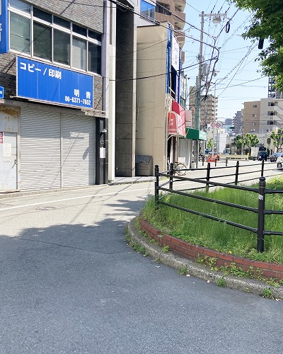 中崎町駅から「おにぎりごりちゃん 中崎町本店」への行き方