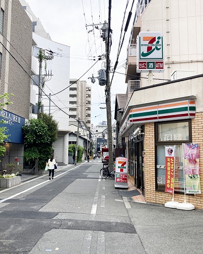 中崎町駅「出口4」からセブンイレブン大阪中崎西店への行き方