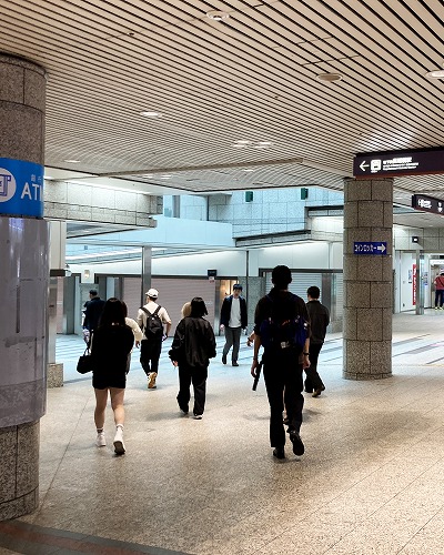 御堂筋線梅田駅からLIVE SPACE CONPASSへの行き方