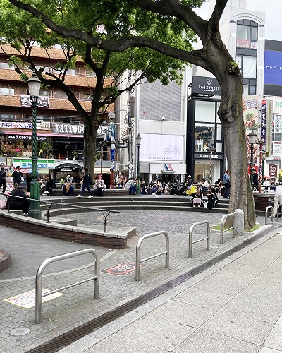 御堂筋線梅田駅からアメリカ村DROPへの行き方