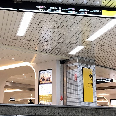 四つ橋線西梅田駅からJR大阪駅への乗り換え方法