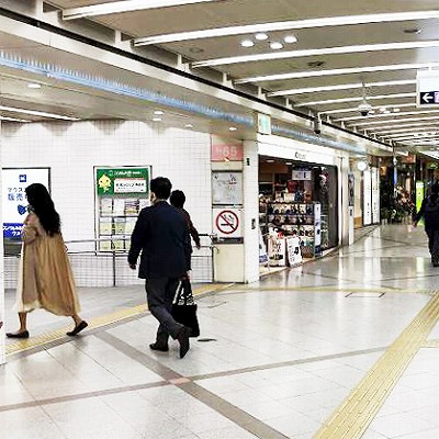 御堂筋線梅田駅から谷町線東梅田駅への乗り換え方法