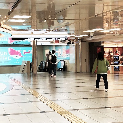 JR大阪駅からABCマート梅田ビルへの行き方