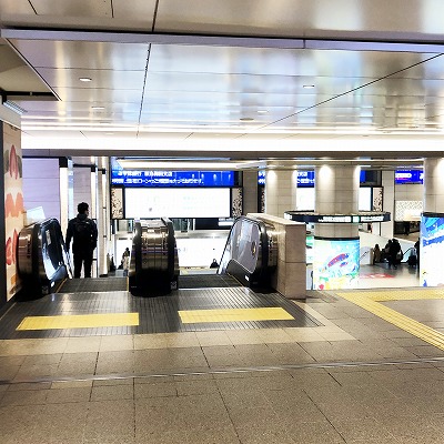 阪急大阪梅田駅からルクア大阪への行き方