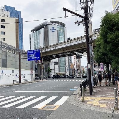 JR大阪駅から梅田バッティングドームへの行き方