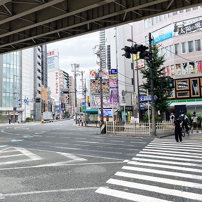 JR大阪駅から梅田バッティングドームへの行き方