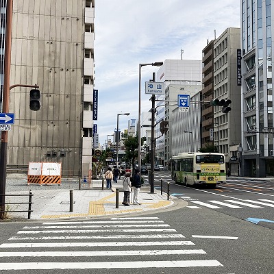 JR大阪駅から扇町公園まで徒歩で行く方法