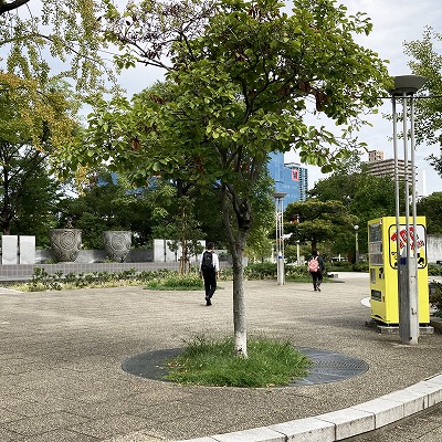 JR大阪駅から扇町公園まで徒歩で行く方法