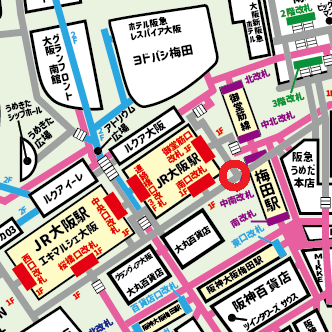【梅田・大阪駅】御堂筋南口への行き方ガイド!JR・御堂筋線・阪急・阪神からの迷わない道順